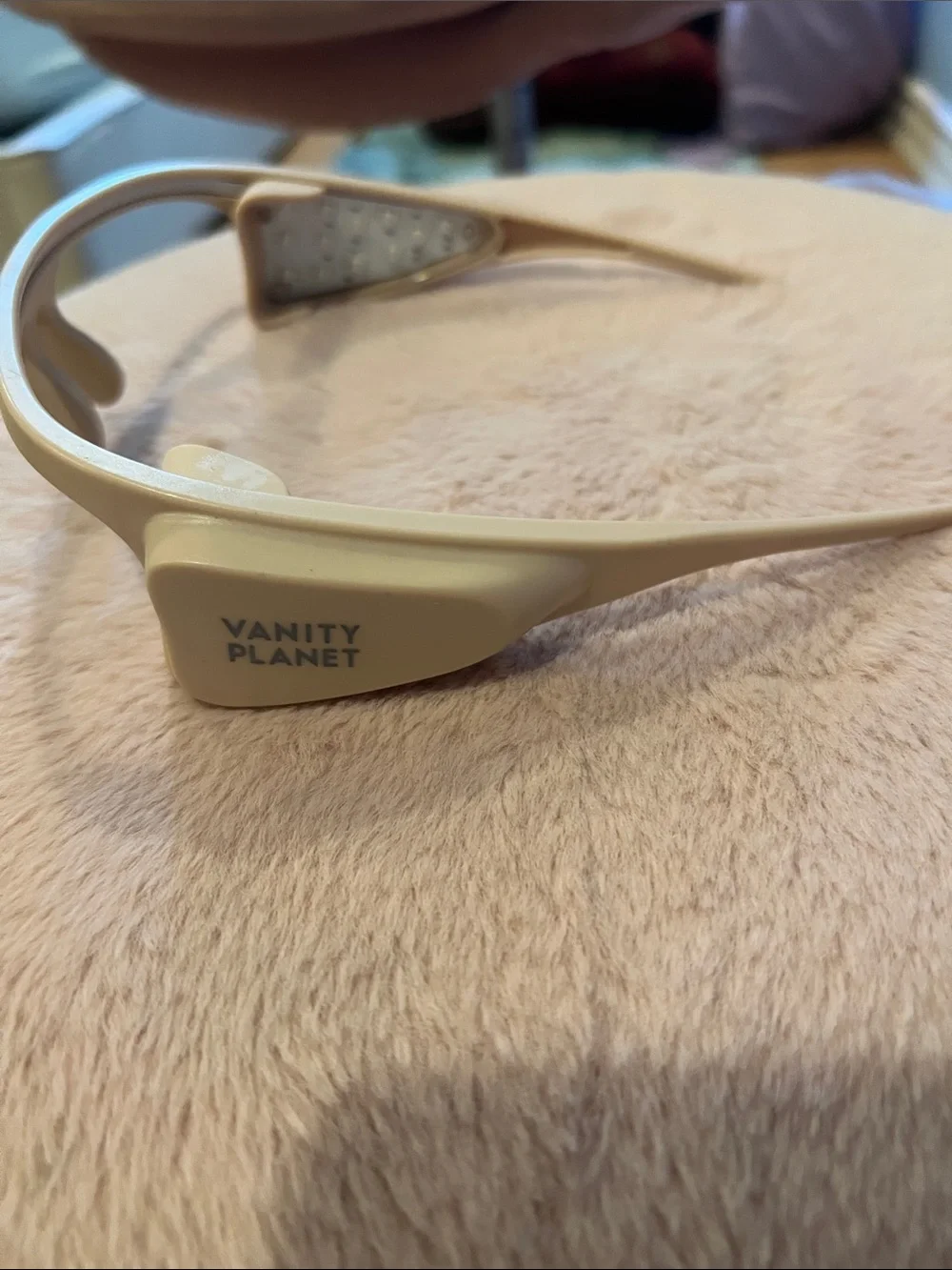 Alya Pink Red LED Eye Glasses